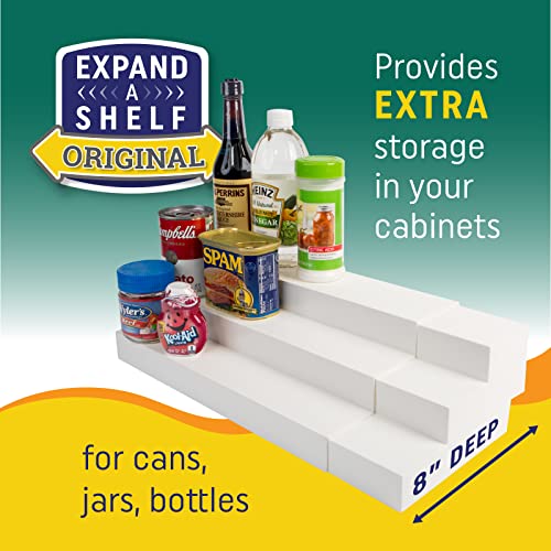 Dial Industries 3 Tier Expandable Pantry Shelf Organizer, Standard - size: Standard