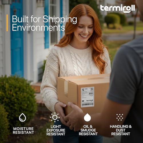 4x6 Thermal Labels, Shipping Stickers 130 Labels/Fanfold Perforated, Compatible with Rollo, Zebra, iDPRT, Munbyn & More Direct Thermal Printers, Strong Adhesive for Small & Medium Business - size: 4x6 - 1 Stack | 130 Labels
