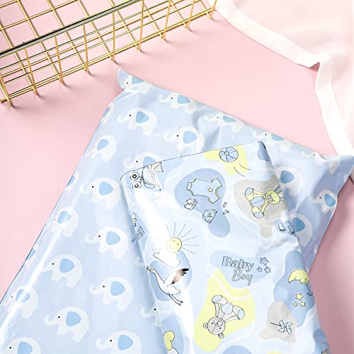 RUSPEPA Baby Poly Mailers Shipping Bags Pretty Thick Self Adhesive Mailing Envelopes, 10x13 inches, 40 Pack
