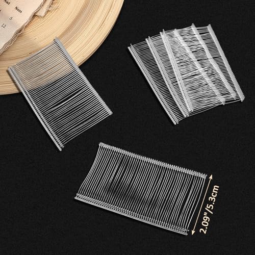 Uenhoy 5000 Pcs 2 Inch Tagging Gun Fasteners, Clear Plastic Barbs - size: 2 Inch