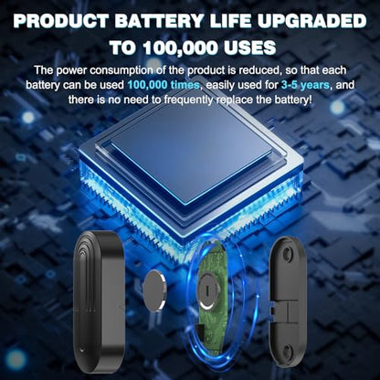 SanJie Door Chime Alarm When Open for Kids Safety, Home and Business - color: 3 Sensors + 1 Receivers Black