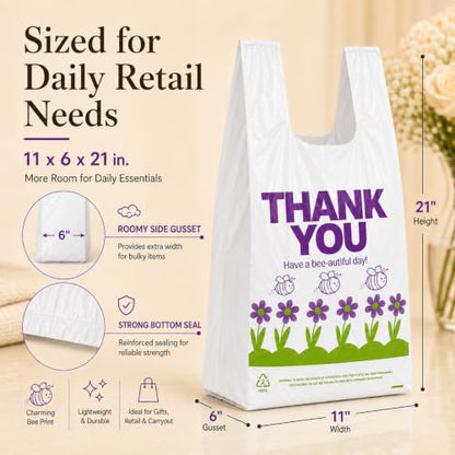YoYoRain Purple Special Design T-Shirt Bags, 11 x 6 x 21 in - color: Purple