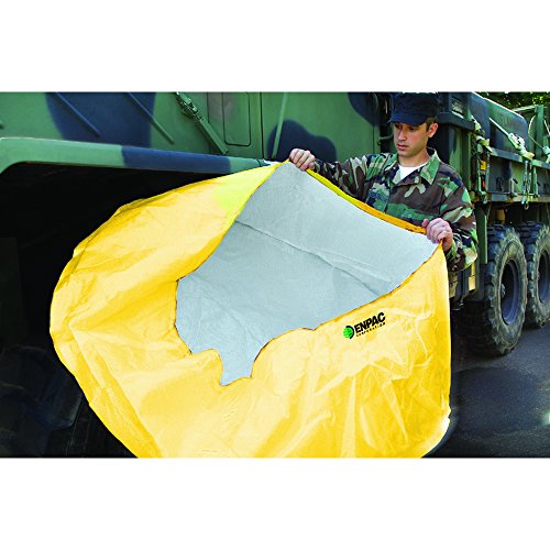 Enpac Prowler Pop-Up Pool, 100 Gallon, Yellow, Durable, Cold-Rated, Foldable, Teardrop Design, Lightweight - size: 100 Gallon