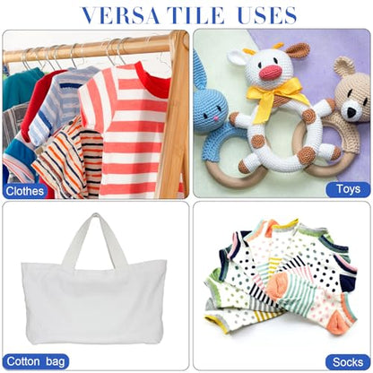 Epakh 200 Pcs Clear Plastic Shirt Bags with 3500 Stickers, 12 x 16 Inch - size: 12 x 16 Inch