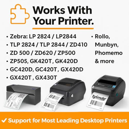 3"x1" Direct Thermal Barcode Labels, 12 Rolls (1300/Roll), 1" Core - size: 3" x 1"-12 Rolls (15600 Labels)