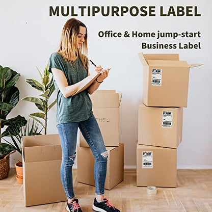 LLIKED 1000 4x6 Thermal Shipping Labels, Perforated, Commercial Grade - size: 1000 Labels