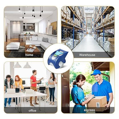 6 Rolls Clear Packing Tape - Quiet Packaging Tape 1.5 INCH Core Shipping Tape Refill Rolls Moving Tape for Packing Boxes, 2" x 25 Yards - size: 6 Rolls