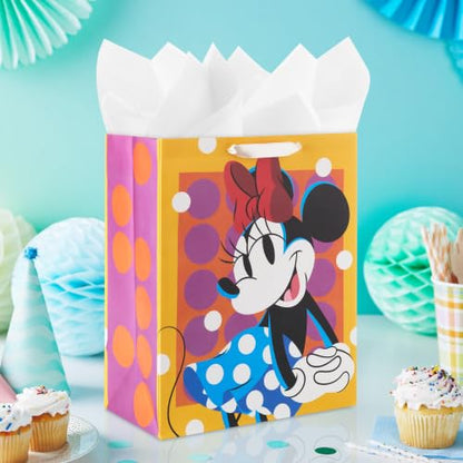 Birthday Hallmark Disney 13" Large Gift Bag with Tissue (Minnie Mouse) - style: Minnie Mouse