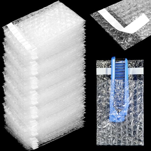Perkoop Bubble Bags Double Bubble Pouches, 3.15 x 4 Inch, 120 Pcs - size: 3.15 x 4 Inch