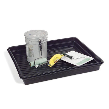 New Pig Utility Containment Tray - 40" L x 40" W x 5" H - 26.92 gal. Sump Capacity - PAK922 - size: 40" x 40" x 5"