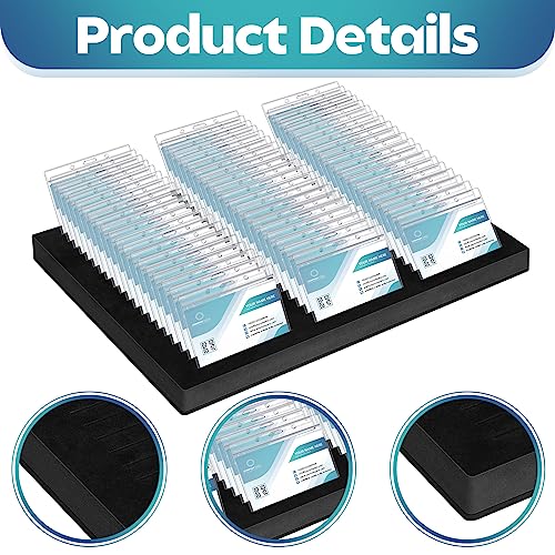Lincia 1 Pcs Name Badge Holder ID Tray Organizer Foam Holds