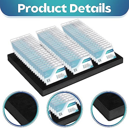 Lincia 1 Pcs Name Badge Holder ID Tray Organizer Foam Holds