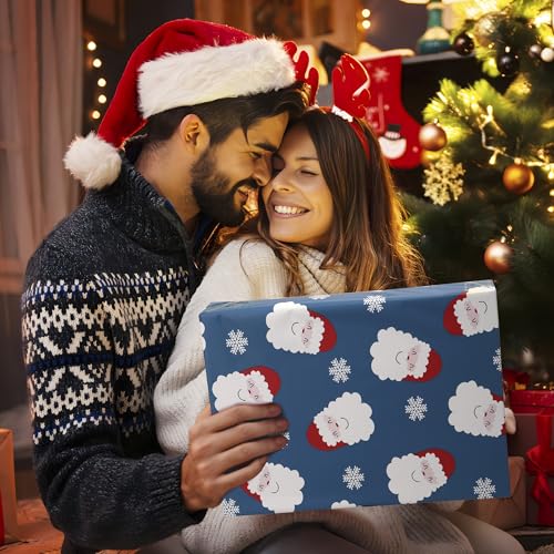 Christmas Poly Mailer 10x13 Inch 25 Pcs, Santa Claus and Snowflakes - color: Santa Claus and Snowflakes, size: 10x13 Inch 25Pcs