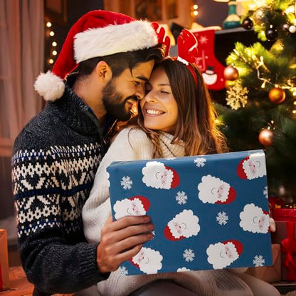 Christmas Poly Mailer 10x13 Inch 25 Pcs, Santa Claus and Snowflakes - color: Santa Claus and Snowflakes, size: 10x13 Inch 25Pcs