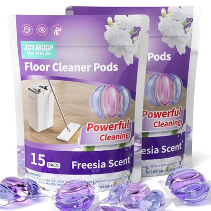 JOYMOOP Floor Cleaner for mopping, Mop Cleaner Solution, 30Count - size: 2 Count (Pack of 30)