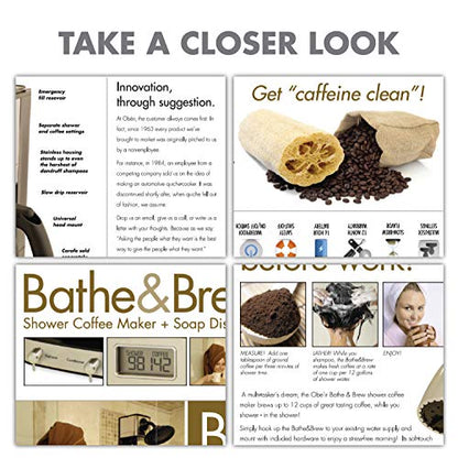 Prank-O Bathe & Brew Prank Gift Box – Fake Coffee Maker Gag Gift for Men, White Elephant, Birthdays & Coworkers, Shark Tank (Empty Box) - color: Bathe & Brew