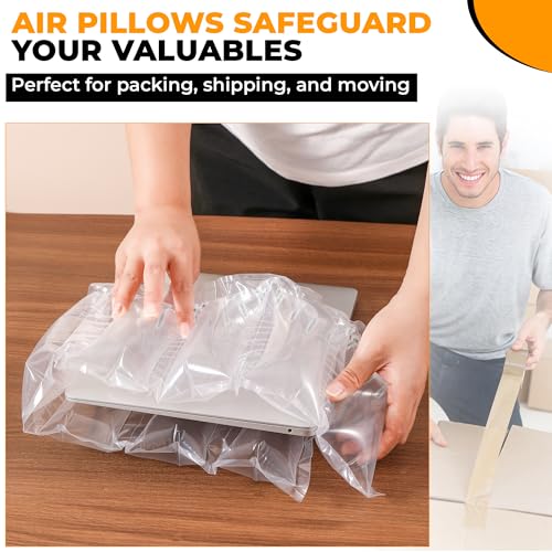 330 Count 4x8 Inflatable Air Pillows for Packing and Shipping