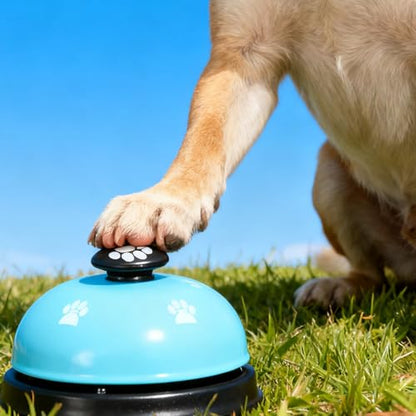 Call Bell Front Desk Bell Service Bell Desk Bell for Service Metal Counter Ringing Bell for Desk Ring Bell for Service Pet Training Bells for Food Line School Restaurant Hotel Office 2.8 in