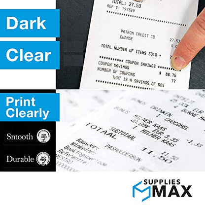 Compatible Replacement for M26/M31/TM-925/TM-930/TM-950/TM-H5000/TM-U590/TM-U925 Black P.O.S. Printer Ribbons (6/PK) (ERC-31B)