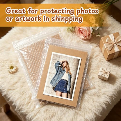 50 Pack 4x6 Corrugated Cardboard Sheets, Flat Cardboard Paper Inserts for Shipping, Mailing, Packing, DIY Crafts - size: 4x6in-50Pack