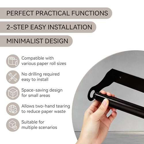Decorative Wall Mount Paper Towel Holder for Kitchen