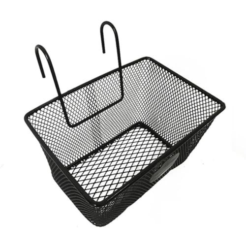 Front Bike Baskets, Front Handlebar Basket, Portable Storage Basket, Metal Mesh Bike Basket for Shopping Cycling Riding