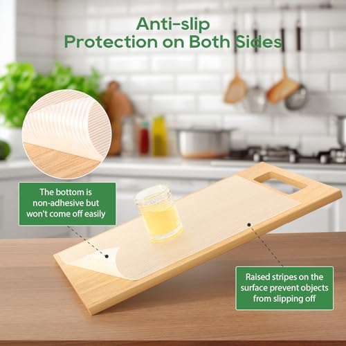 Anoak Shelf Liner, 14 Inches x 30 FT(360 Inch) Non-Slip Cabinet Liner, Washable Waterproof Durable Non Adhesive Shelf Liners for Kitchen, Drawer, Refrigerator - size: 14"W x 360"L
