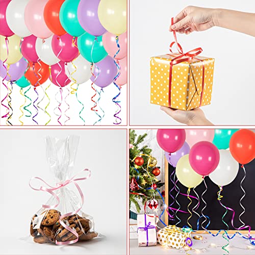 30 Roll Christmas Curling Ribbons for Crafts Bows Present Wrapping Florist Wedding Party Festival Art Craft Decor, 11 Yards Per Roll, 3/16 Inch Wide 3/16" - Set8 - size: 3/16" - Set8