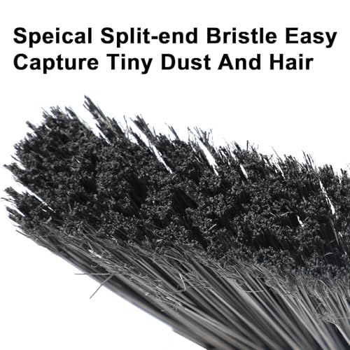 Heavy Duty Yellow Angle Broom with Long Handle - 2 Pack - color: 2pack Yellow