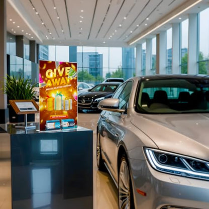 Marketing Holders 6 Pack Sign Holder 11" x 17" Bottom Load with 2 Card Slots Signage Restaurant Food Drink Pricing Holder Large Price Point Sale Sign Advertisement Business Retail Pricing - size: 11"W x 17"H Bottom Load w/2 Card Slots