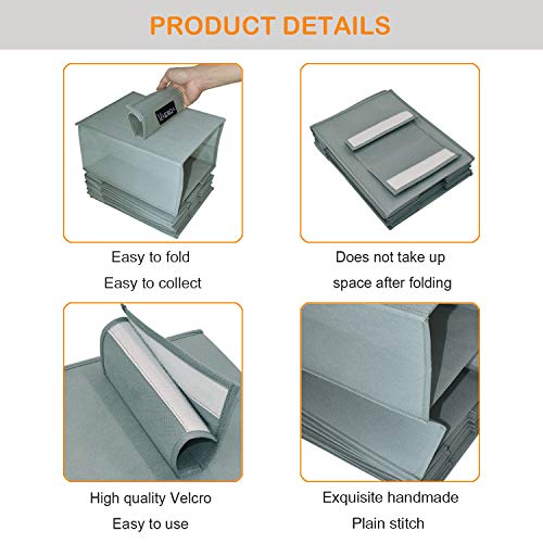 VAESIDA 10 Shelf Hat Rack Hanging Closet/Organizer for Storage - Best Baseball Cap Holder, Gray - color: Hat Rack