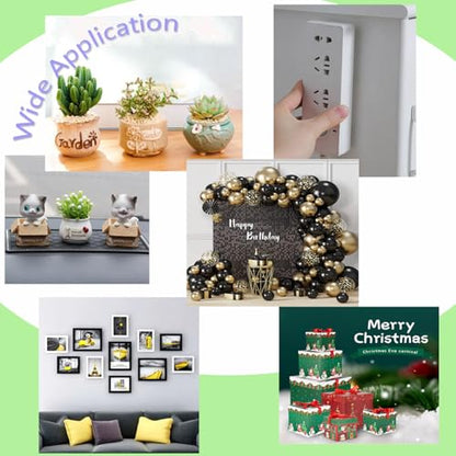 160 Pcs (0.79'') Sticky Tack, Double Sided Sticky Dot, Clear Poster Stickers Round Putty, No Trace Poster Adhesive Putty Removable Waterproof Stickers for Festival Decoration Sticky Dot (20mm) - size: 0.79''(160)/Upgraded