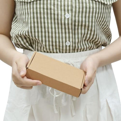 PHAREGE 50 Pack 6x4x1 inch Small Shipping Boxes, Brown Mailing Boxes - color: Brown, size: 6x4x1 inch 50 Pack