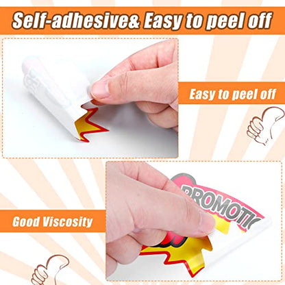 Tinlade 500 Pcs Price Tag Stickers, Starburst Sale Signs for Retail Store