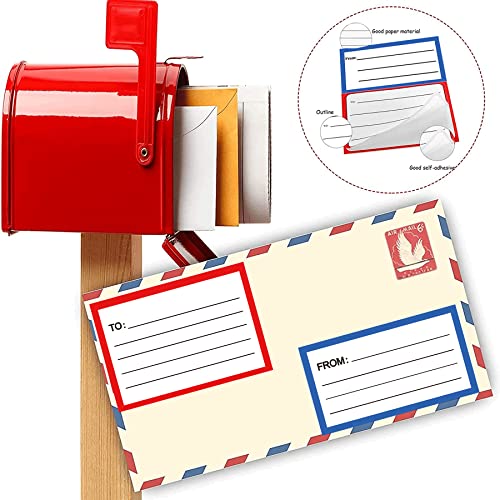 to from Return Address Mailing Labels 120 Pcs Blank Mail Shipping Label