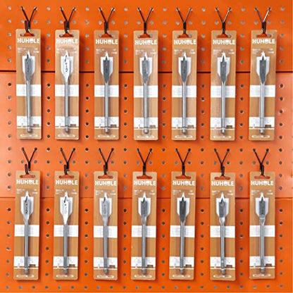 HUHOLE 80 Pack 1 Inch Black Pegboard J Hooks - style: 1" J-Hook 80PC Black