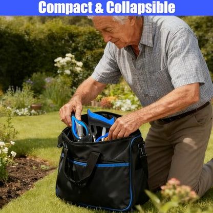 6 Pack 32 Inch Commercial Trash Grabber Tool for Elderly Assist, Foldable - color: Blue