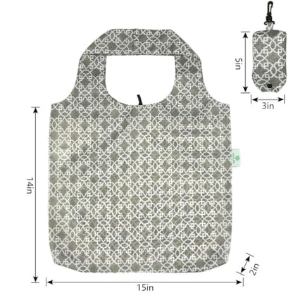HOLYLUCK Reusable Grocery Bags,Heavy Duty Foldable Shopping Tote Bag (Standard, 3 Maze) - color: 3 Maze, style: Standard
