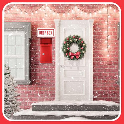 Yaocom Metal Key Drop Box with Lock, 2 Keys for Cash Donation Secure, Red - color: Red