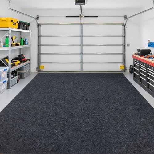Heavy Duty Oil Spill Mat, 6' 8" x 8' 6", Absorbent Oil Pad - size: 6' 8" x 8' 6"