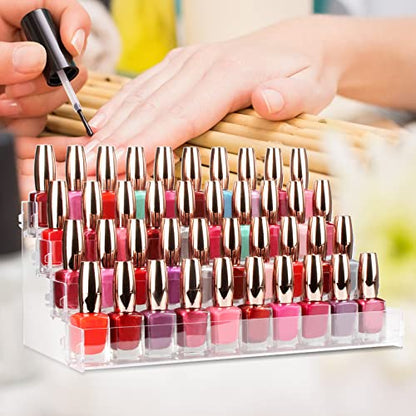Sunglasses Organizer Countertop Stand, 4 Tier Sunglass Holder Display Rack, Nail Polish Organizer Acrylic Display Stand, Assembly Required - style: 4 Tier