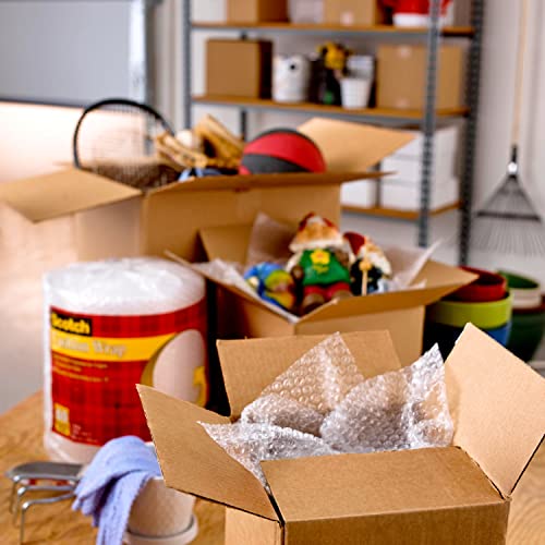 Scotch Tough Grip Moving Packing Tape, Clear, Moving Tape that Secures Boxes up to 80 Pounds, 1.88 in. x 54.6 yd., 1 Tape Roll - size: 1 Roll
