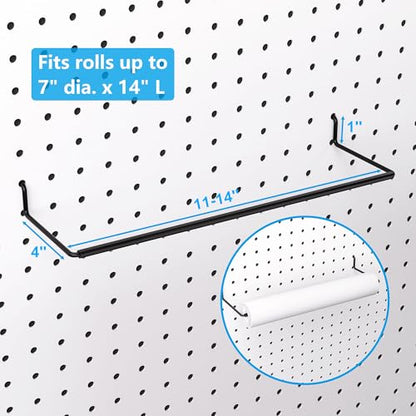 FRIMOONY Peg Board Organizer Accessories, Pegboard Hook Locks, Bins, for Organizing Pliers, Wrenches, Screwdrivers, 333-Piece - size: 333PCS