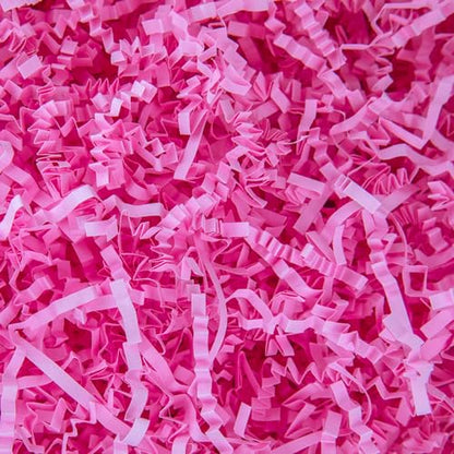 Caleihd Crinkle Cut Paper Shred Filler Gift Cushion Streamer Pink - color: Pink