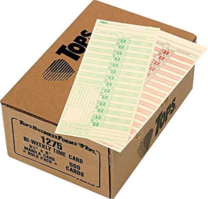 TOP1275 - Time Card for Lathem