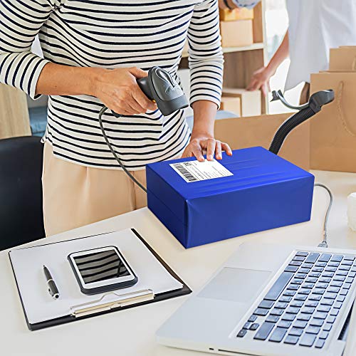 Famagic 200pcs Poly Mailers 12x15.5 Inch Shipping Bags Dark Blue Shipping Envelopes Self Seal Mailers Bags Waterproof and Tear-Proof Packaging Bags - color: Dark Blue, size: 12x15.5