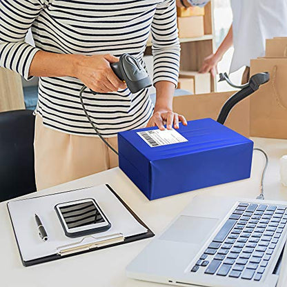 Famagic 200pcs Poly Mailers 12x15.5 Inch Shipping Bags Dark Blue Shipping Envelopes Self Seal Mailers Bags Waterproof and Tear-Proof Packaging Bags - color: Dark Blue, size: 12x15.5