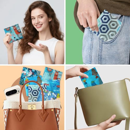 Foldable Reusable Shopping Bags,6 Pack Heavy Duty Tote for Grocery - color: 6pcs-stylec