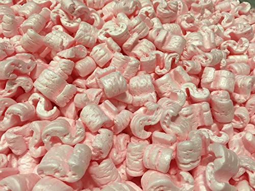 Packing Peanuts Shipping Anti Static Loose Fill 90 Gallons 12 Cubic Feet Pink