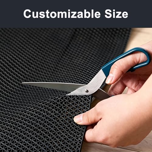 Thick PVC Drainage Floor Mat 3FTX10FT Black PVC Pool Floor Mat - size: 120" x 36" (Rectangular)